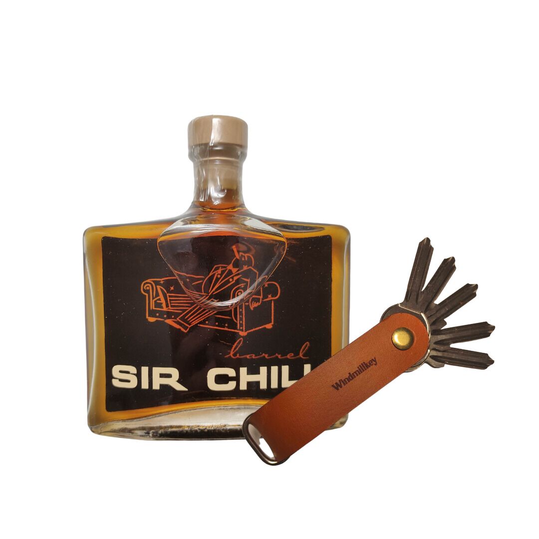 Sir Chill rum Geschenkset Sir Chil Rum & Schlüsselband