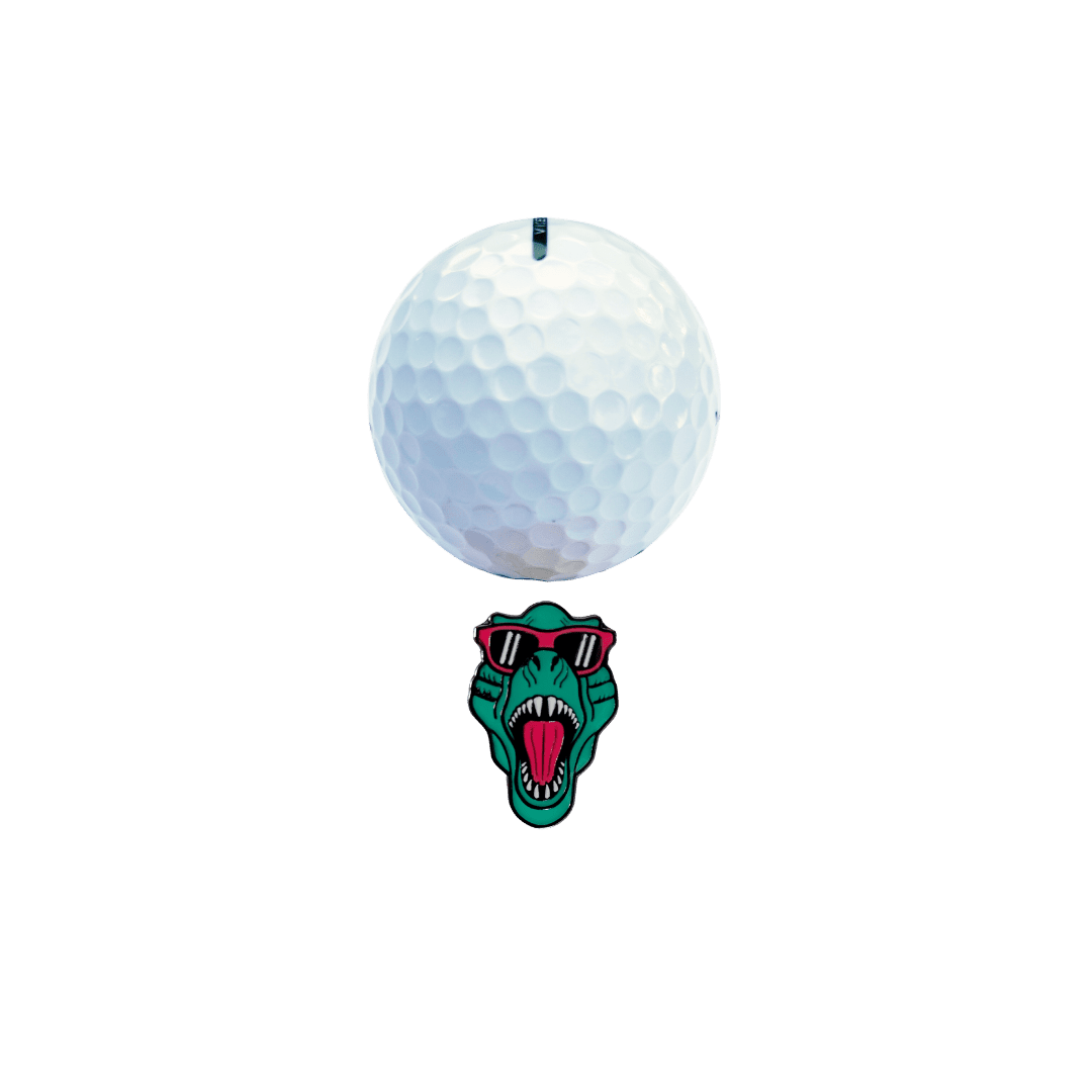 Ballmarker Dino clubtags Dino Ballmarker Metall