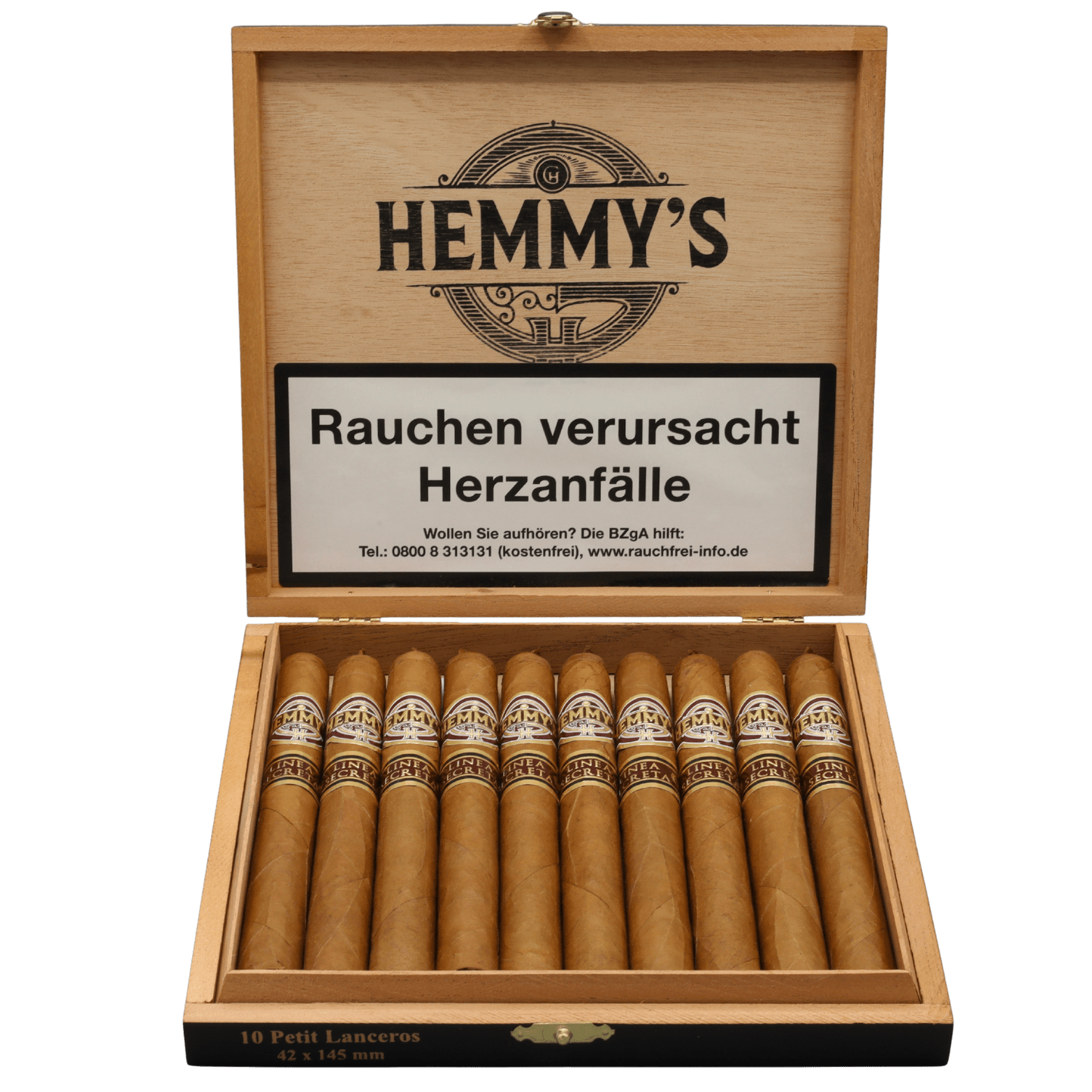 10er Kiste HEMMY´S Linea Secreta Petit Lancero